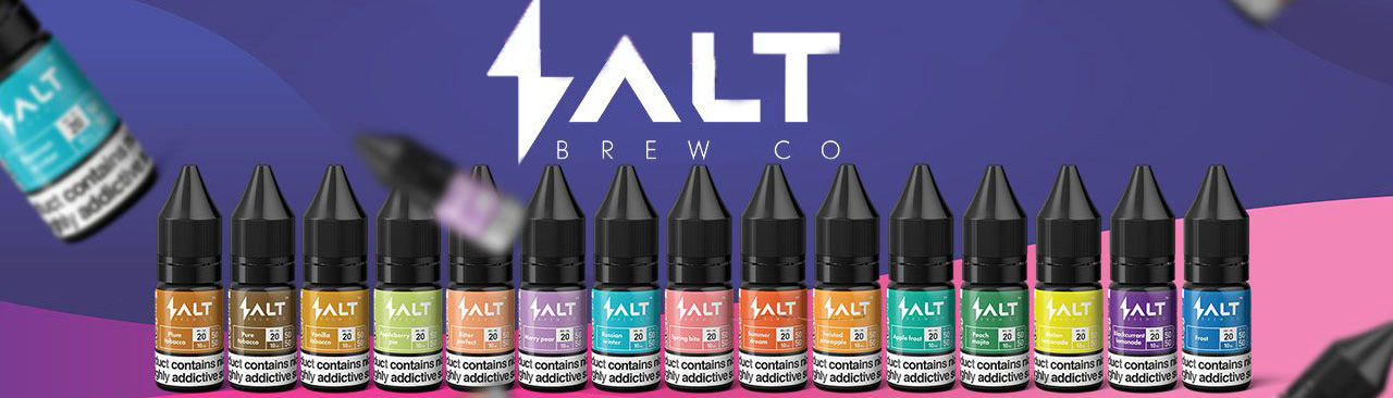 ProVapeSaltBrew e-liquid big portfolio - široka ponuka prémiových originálnych chutí